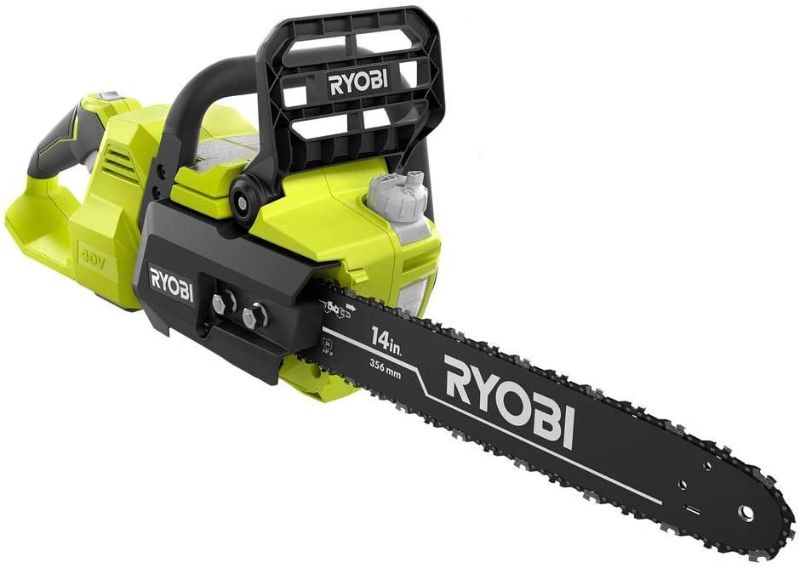 Photo 1 of Ryobi 14 in. 40-Volt Baretool Brushless Lithium-Ion Cordless Chainsaw, 2019 Model RY40530, Li-Ion 40V, (Battery and Charger Not Included)
