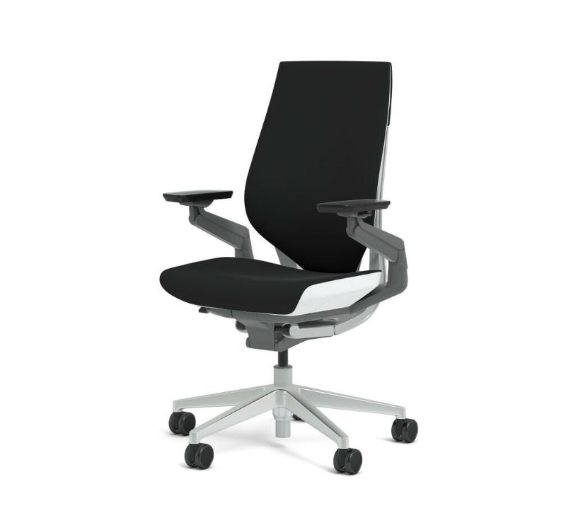 Photo 1 of Steelcase Gesture Office Chair Light/Light Cogent Connect Shell Licorice Fabric
