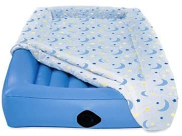 Photo 1 of *USED*
Coleman Kids Air Mattress with Safety Bumpers with Electrical Pump - Blue, 50"L x 25"W x 10"T
