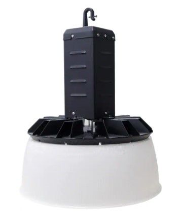 Photo 1 of *MISSING hardware*
Commercial Electric 16 in. 750-Watt Equivalent Integrated LED Dimmable Black High Bay Light 5000K