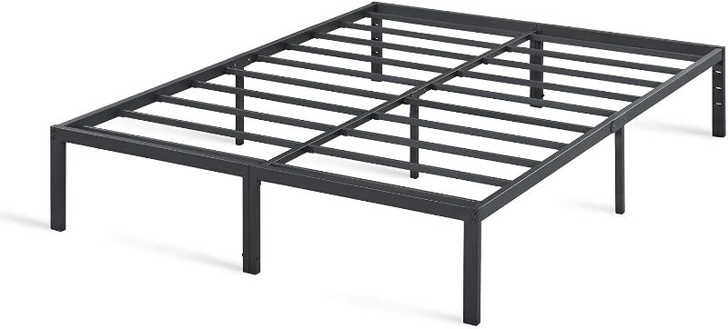 Photo 1 of *USED*
Olee Sleep 14 Inch Heavy Duty Steel Slat/ Anti-slip Support/ Easy Assembly/ Mattress Foundation, Black, Queen