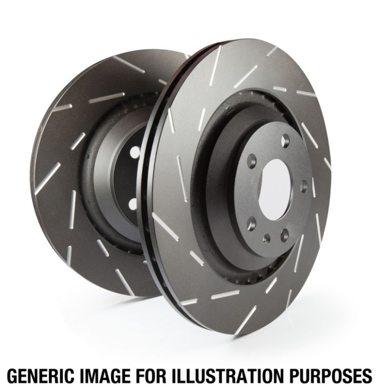 Photo 1 of 2018 Dodge Challenger EBC USR Slotted Rotors, Front Rotor Set
