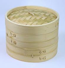 Photo 1 of 12" Bamboo Steamer Set
