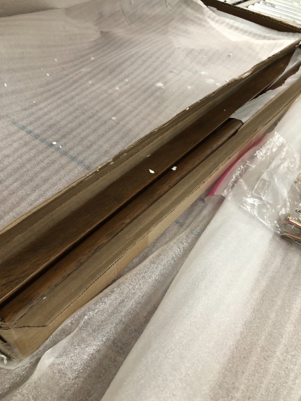 Photo 1 of *SEE last pictures for damage*
Coaster 106591 Redbridge Natural Walnut Dining Table