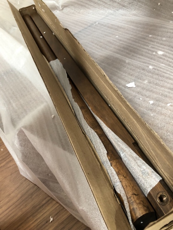 Photo 1 of *SEE last pictures for damage*
Coaster 106591 Redbridge Natural Walnut Dining Table