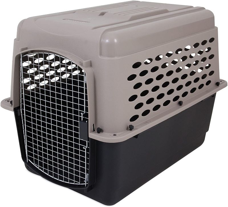 Photo 1 of *SEE last picture for damage*
*MISSING pieces to hold cage together*
Petmate Vari Dog Kennel, 36 INCHES