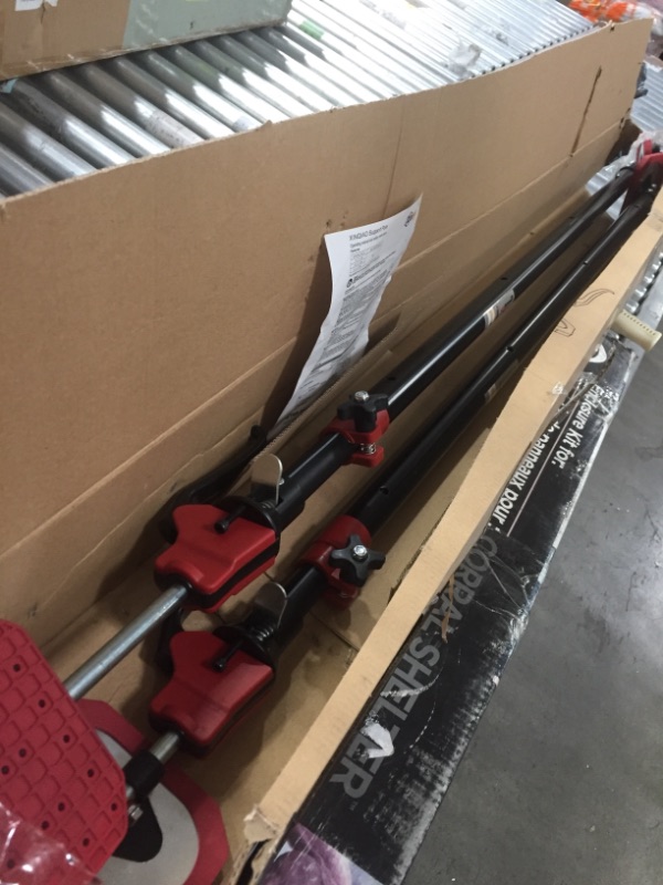 Photo 2 of *USED*
XINQIAO Third Hand Tool 3rd Hand Support System, Premium Steel Support Rod with 154 LB Capacity for Cabinet Jack, Drywall Jack& Cargo Bars, 4 Ft- 9.5 Ft Long, 2 PC
