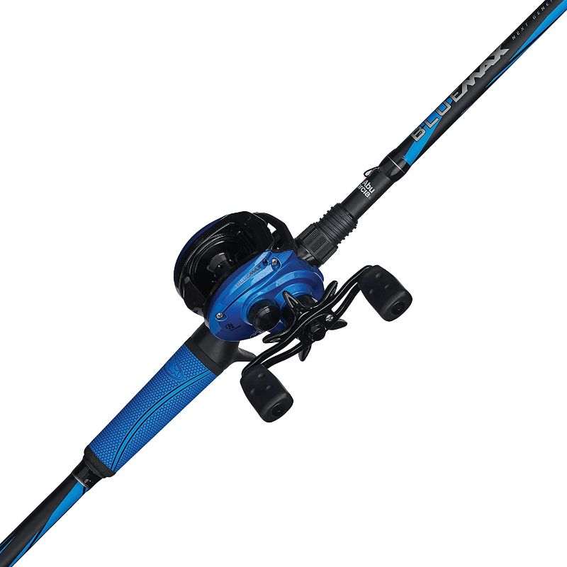 Photo 1 of *SEE last picture for damage*
Abu Garcia Blue Max Low Profile Baitcast Reel