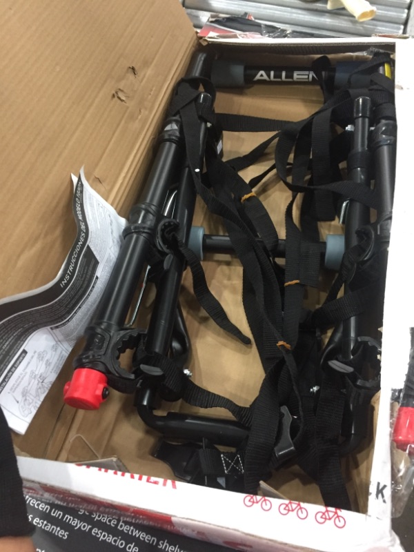 Photo 2 of *USED*
Allen Sports Deluxe 3-Bicycle Trunk Mounted Bike Rack Carrier, 103DN