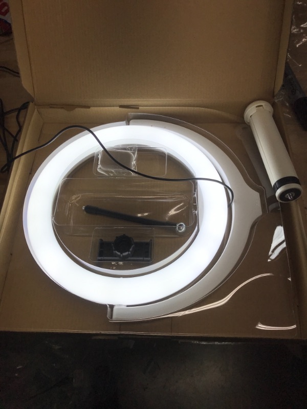 Photo 2 of 10" LED Selfie Ring Light for Computer/Laptop