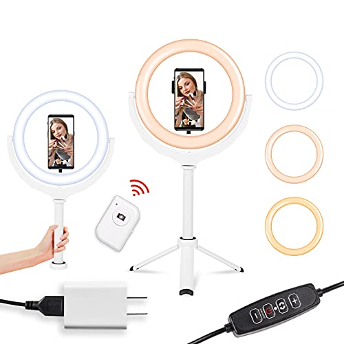 Photo 1 of 10" LED Selfie Ring Light for Computer/Laptop