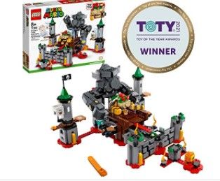 Photo 1 of LEGO LEGO Super Mario Bowser's Castle Boss Battle Expansion Set 71369 Building Kit; Collectible Toy for Kids to Customize Their Super Mario Starter...