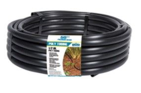 Photo 2 of B35 0.5 X 50 Ft. Poly Tubing Including an DIG 1/2 in. 0.700 O.D. Compression Tee, Blacks