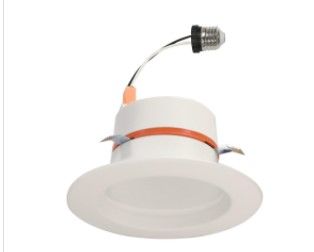 Photo 3 of Commercial Electric 4 in. Color Temperature Selectable Integrated LED Recessed CEC-T20 Trim (4-Pack)