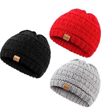 Photo 1 of REDESS Baby Kids Winter Warm Hats, Infant Toddler Children Beanie Knit Cap Girls Boys
3 PACKS OF 3 