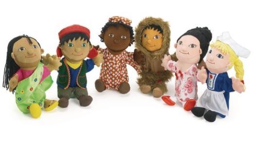 Photo 1 of Excellerations® Around The World Puppets - Set of 6
