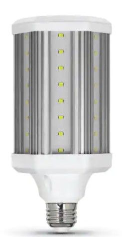 Photo 1 of 300-Watt Equivalent Corn Cob High Lumen Daylight (5000K) HID Utility LED Light Bulb (1-Bulb)
