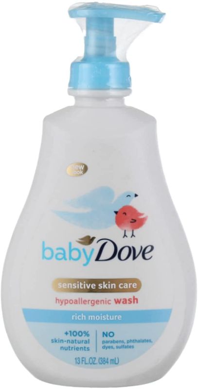 Photo 1 of Baby Dove Tip to Toe Wash, Rich Moisture, 13 Ounce Pump (Pack of 3)
