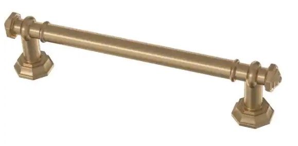 Photo 1 of **SETS OF 3**
Finial Round 5-1/16 in. (128 mm) Champagne Bronze Drawer Pull