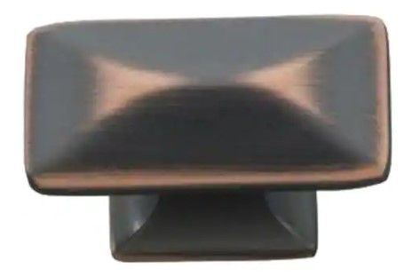 Photo 1 of ** SETS OF 8**
Bungalow 1-1/4 in. Oil Rubbed Bronze Highlighted Cabinet Knob
