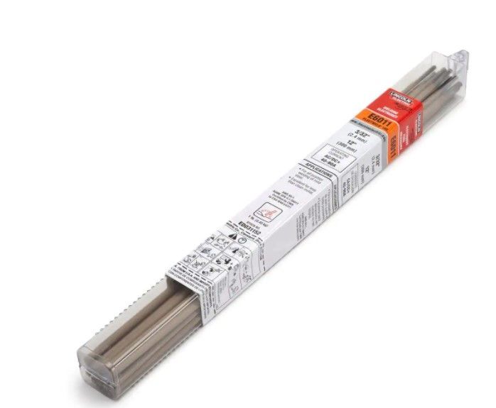 Photo 1 of **PACK OF 4**
1/8 in. Dia. x 14 in. Long Fleetweld 180-RSP E6011 Stick Welding Electrodes (1 lb. Tube)
