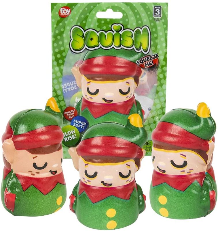 Photo 1 of **PACK OF 2**
Vlish 4 Squishy Elf on a Shelf Toy - 4-Pack, Slow Rising Stress Relief Squish Baby Elves Set - Christmas Holiday Stocking Stuffer Toys for Kids - 4”