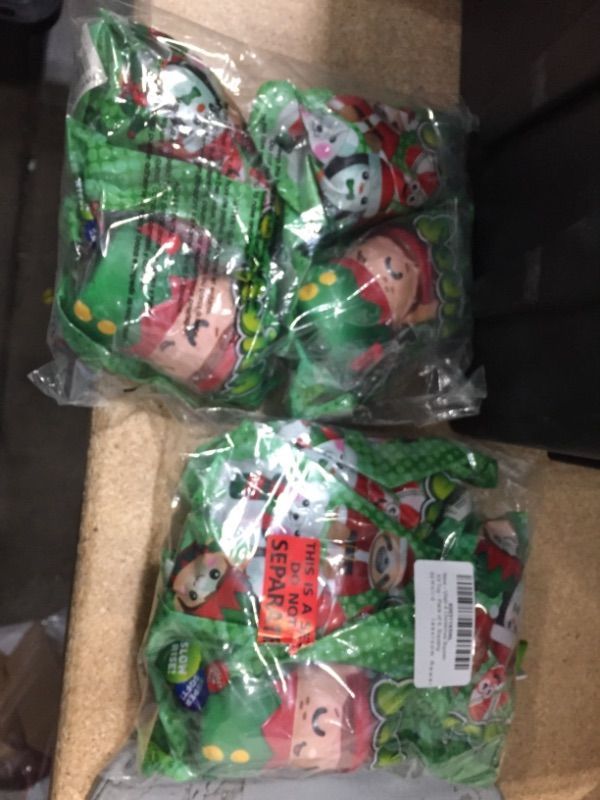 Photo 2 of **PACK OF 2**
Vlish 4 Squishy Elf on a Shelf Toy - 4-Pack, Slow Rising Stress Relief Squish Baby Elves Set - Christmas Holiday Stocking Stuffer Toys for Kids - 4”