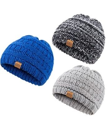 Photo 1 of **SET OF 2**
REDESS Baby Kids Winter Warm Hats, Infant Toddler Children Beanie Knit Cap Girls Boys (3-5T)
