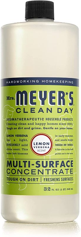 Photo 1 of **PACK OF 2**
Mrs. Meyer's Multi-Surface Cleaner Concentrate, Use to Clean Floors, Tile, Counters, Lemon Verbena Scent, 32 oz (2-Pack)
