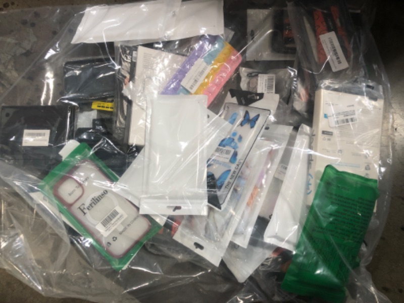 Photo 1 of ****NON REFUNDABLE ****ASSORTMENT OF PHONE CASES AND SCREEN PROTECTORS