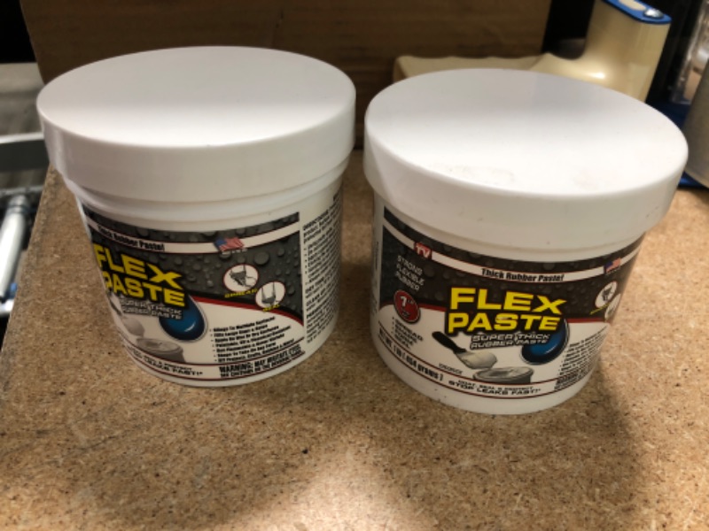 Photo 2 of 2 PACKS Flex Paste Super Thick Rubber Paste
