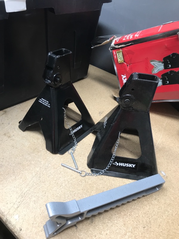 Photo 2 of **INCOMPLETE**
3-Ton Jack Stand (Pair)
