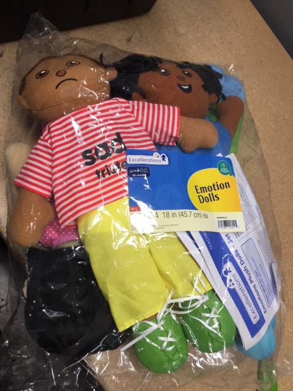 Photo 3 of Excellerations® Bilingual Emotions Dolls for Classrooms
