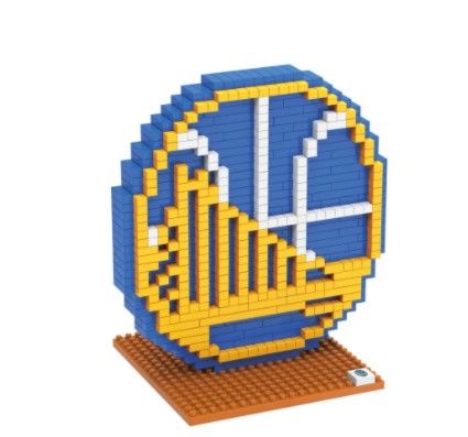 Photo 1 of **SET OF 3**
Golden State Warriors BRXLZ Logo 3D Puzzle
