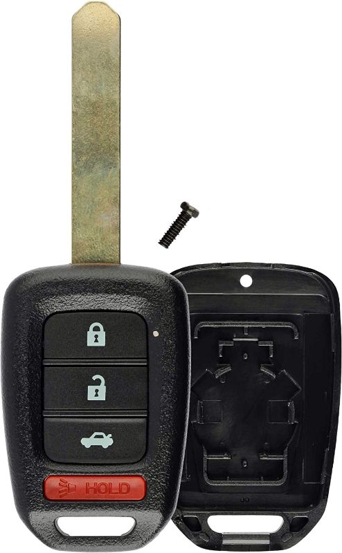 Photo 1 of **SET OF 3**
KeylessOption Keyless Entry Remote Uncut Key Case Fob Shell Cover Replacement
