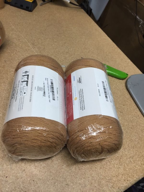 Photo 1 of **SET OF 2**
Bernat Super Value Yarn, 5 oz, Topaz
