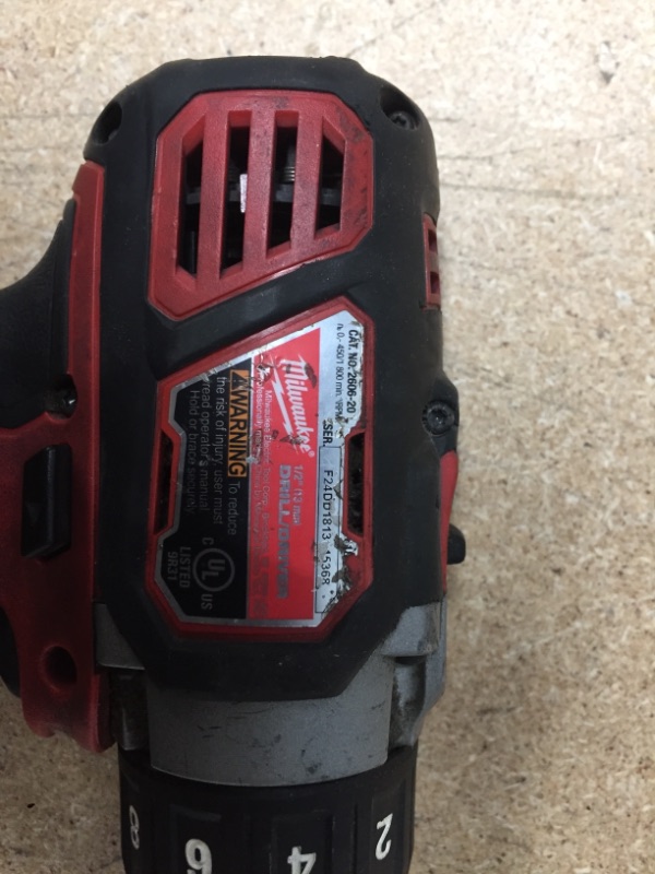 Photo 3 of **INTERNAL DAMAGED**
M18 18-Volt Lithium-Ion Cordless 1/2 in. Drill Driver (Tool-Only)
