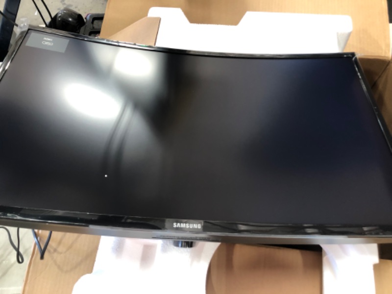 Photo 2 of Samsung CF390 Series 27 inch FHD 1920x1080 Curved Desktop Monitor for Business, HDMI, VGA, VESA mountable