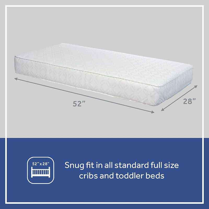 Photo 1 of Sealy Baby - Perfect Rest - Extra Firm Toddler and Baby Crib Mattress –