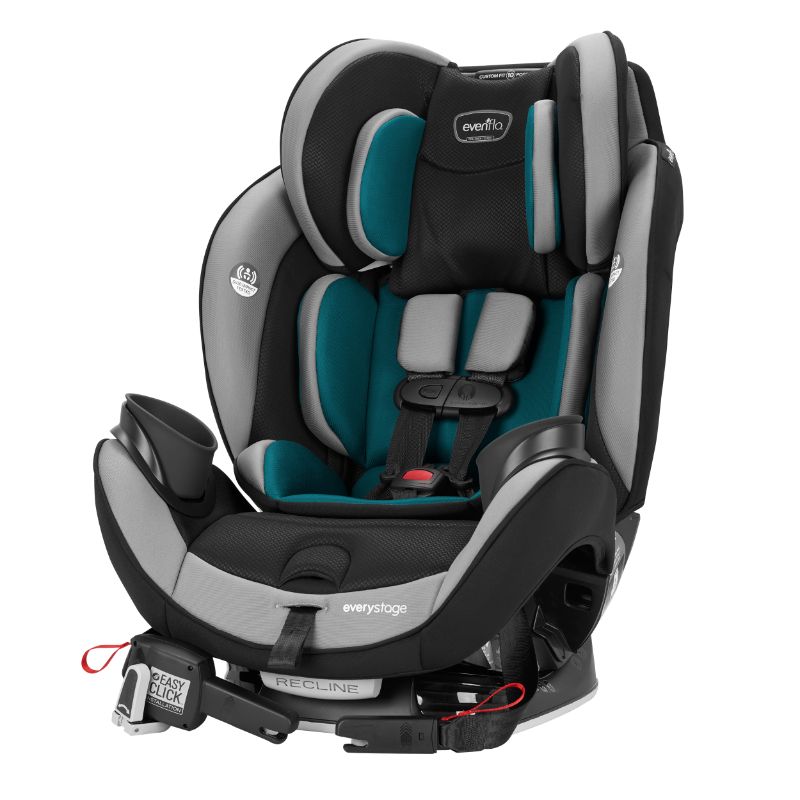 Photo 1 of ***OPEN BOX***
Evenflo EveryStage DLX All-in-One Car Seat, Reef...***Manufactured: 2021-11-30 / Expires 2031-11-14***
