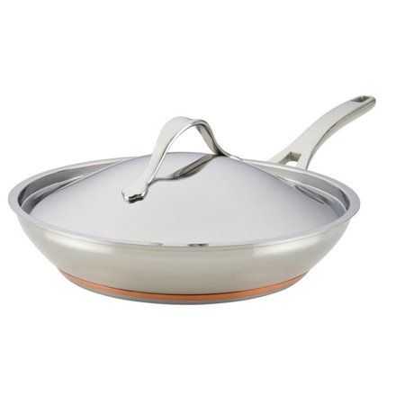 Photo 1 of Anolon Nouvelle Copper French Skillet in Stainless Steel
