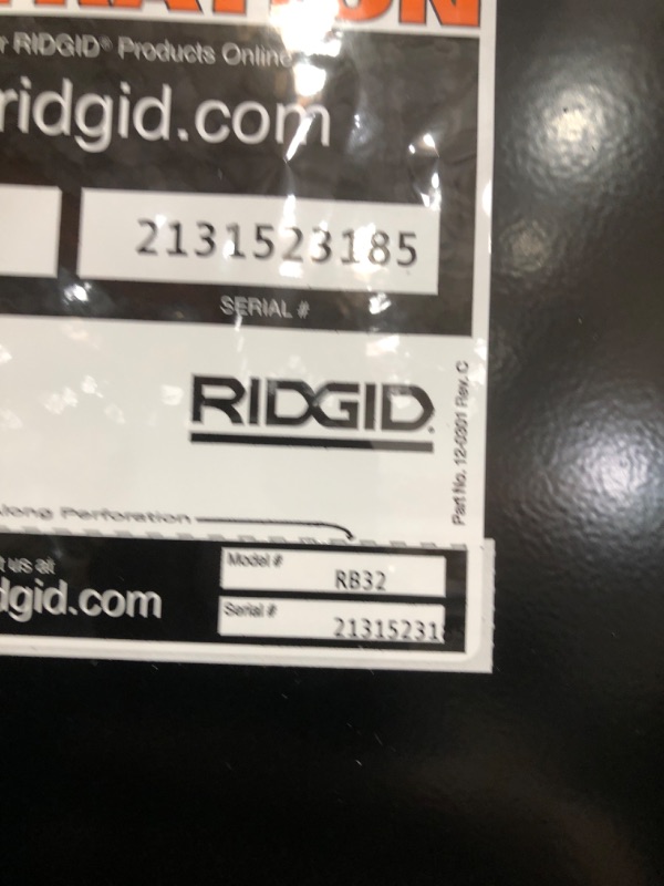 Photo 3 of ***SMALL DENT** RIDGID 32 in. W X 19 in. H X 19 in. L Portable Jobsite Storage Box, Black
