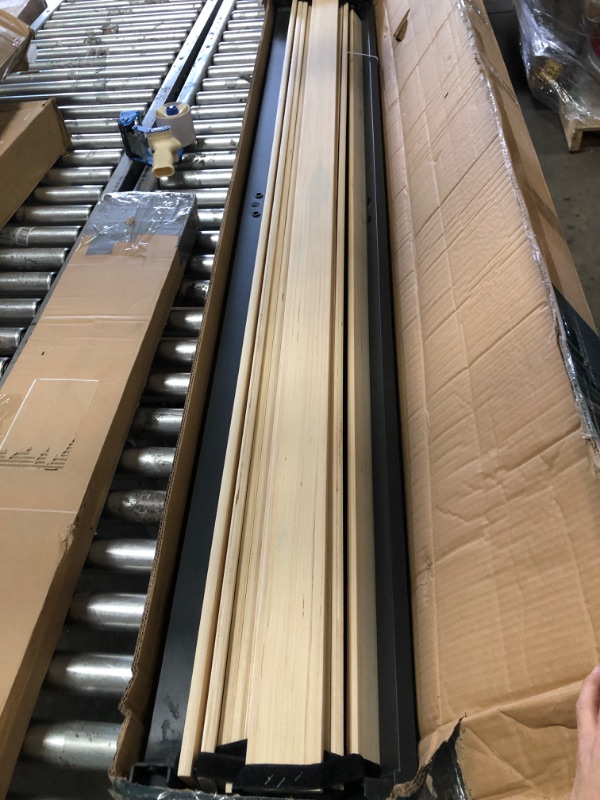 Photo 1 of ***MISSING HARDWARE** Zinus Deepak Easy Assembly Wood Slat 1.6 Inch Bunkie Board / Bed Slat Replacement, King
