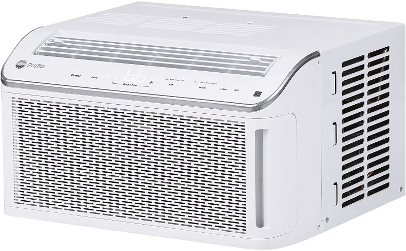 Photo 1 of GE Profile Ultra Quiet Window Air Conditioner 6,150 BTU, WiFi Enabled Energy Efficient for Small Rooms, Easy Installation with Included Kit, 6K Window AC Unit, Energy Star, White
