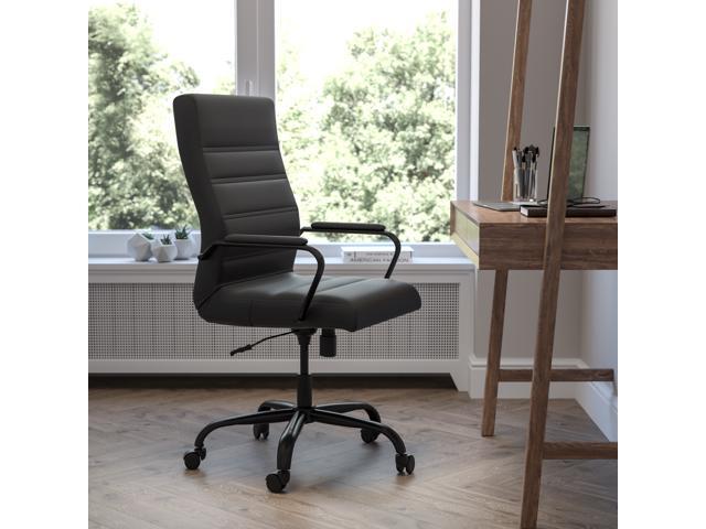 Photo 1 of Flash Furniture High Back Executive Swivel Office Chair, Black
