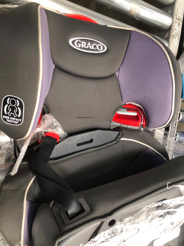 Photo 3 of Graco Affix Highback Booster Seat with Latch System, Grapeade