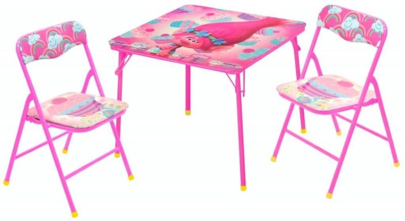 Photo 1 of Idea Nuova Trolls 3 Piece Table and Chair Set
