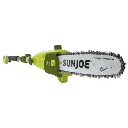 Photo 1 of Sun Joe SWJ803E Electric Multi-Angle Pole Chain Saw , 10 inch - 8.0 Amp (Green)
