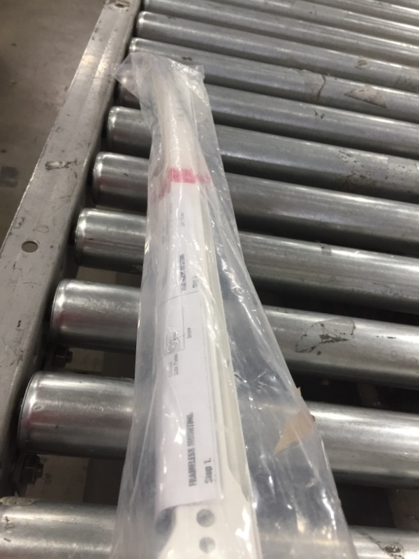 Photo 2 of PRIME-LINE R 7212 Drawer Slide Kit – Replace Drawer Track Hardware – Self-Closing Design –Fits Most Bottom/ Side-Mounted Drawer Systems –19-3/4” Steel Tracks, Plastic Wheels, White 1 Pair (2 LH, 2 RH)
