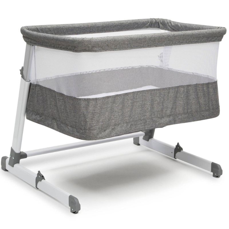 Photo 1 of ***HARDWARE LOOSE IN BOX*** Simmons Kids Room2Grow Newborn Bassinet to Infant Sleeper, Grey Tweed
